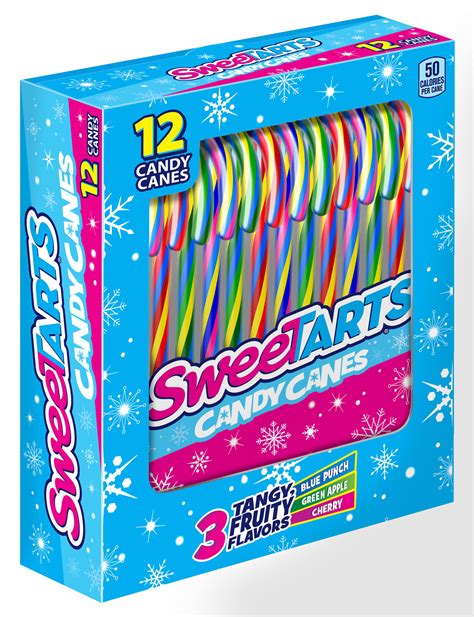 sweetarts holiday candy cane assorted pack  oz  count walmart