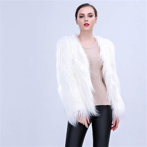 New Style Women Christmas Led Fur Coat Stage Costumes Nightclub Outwear