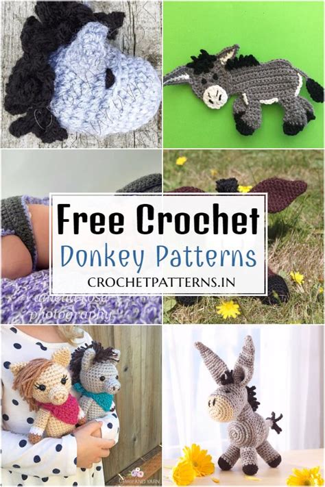 crochet donkey patterns