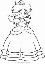 Daisy Mario Coloring Princess Pages Bros Peach Colouring Printable Rosalina Print Color Brothers Drawing Clipart Super Kart Library Comments Popular sketch template