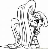 Coloring Coloratura Countess Pony Little Pages Friendship Magic Coloringpages101 Pdf Printable sketch template