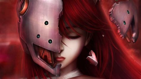 1920x1080 Wallpaper Elfen Lied Lucy Art Girl Hair