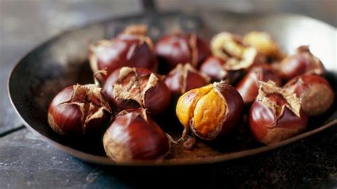 Roast Chestnuts Recipe Bbc Food