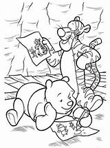 Pooh Winnie Coloring Pages Printable Classic Disney Kleurplaat Cute Book Poeh Color Choose Board sketch template