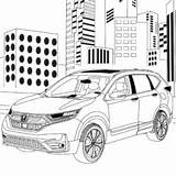 Honda Coloring Pages Quarantine Activities sketch template