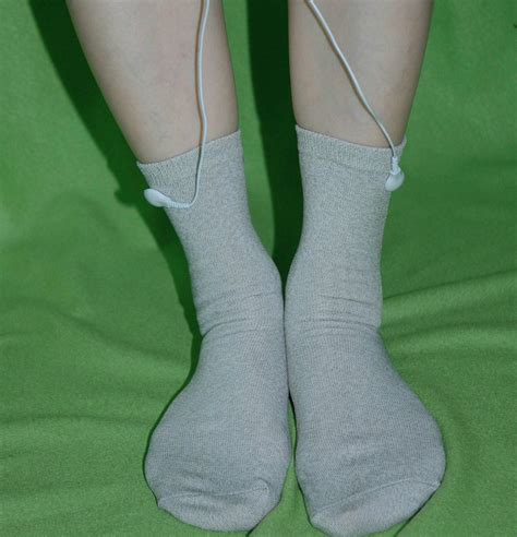 electro shock sock foot estim stimulation massager kit