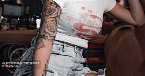 Cross Tattoo On Gina Valentina S Thumb