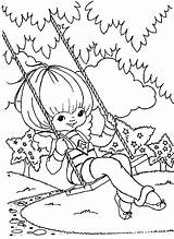 Coloring Rainbow Pages Brite Color A4 Printable Kids Cartoon Swinging Bright Character Characters Print Sheets Book Getcolorings Categories Coloringonly sketch template