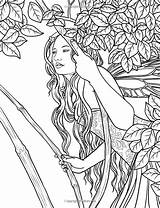 Erwachsene Ausmalbilder Malvorlagen Scream Colouring Selina Fenech Enchanted Themen Drucken Forests sketch template
