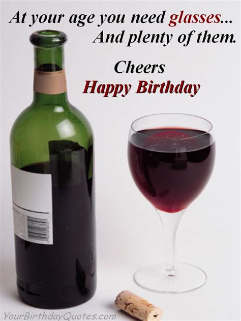 Happy Birthday Wine Quotes Quotesgram