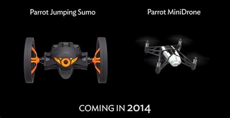 parrot announces smartphone controlled minidrone  jumping sumo video redmond pie