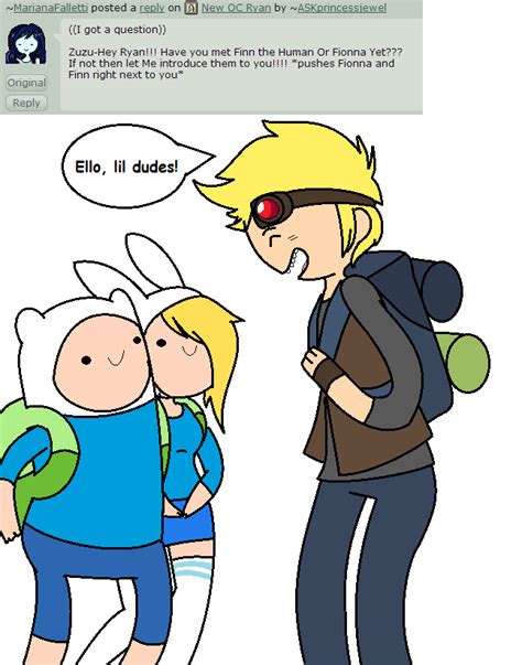 Q1 Have You Met Finn And Fionna By Askprincessjewel On Deviantart