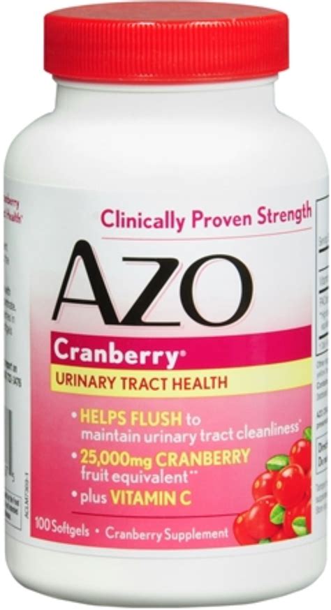 pack azo cranberry maximum strength softgels  ea walmartcom walmartcom