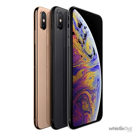 iphone xs max gb prices  specs compare   plans   carriers whistleout