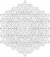 Mandala Mandalas Dover Sheets Doverpublications sketch template