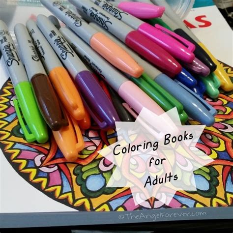 coloring books  adults  angel
