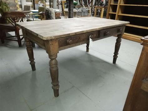 reclaimed antique  century victorian pine farmhouse table warwick
