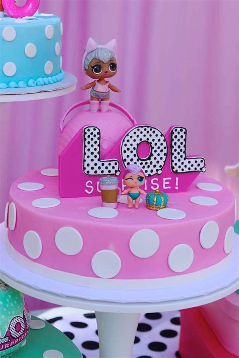 delilahs surprise lol catchmypartycom lol surprise party ideas doll birthday cake funny