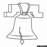 Liberty Bell Coloring Pages Thecolor Fourth July Printable sketch template