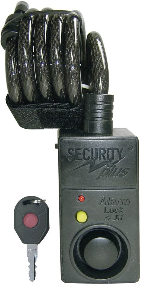 security  al lock alarm  motion detector conradcom