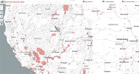 map drone  fly zones