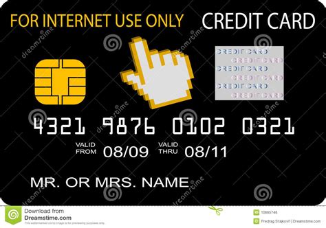 credit card concept  internet   stock vector illustration  paying cursor