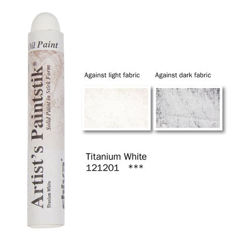 titanium white paintstik norwich art supplies