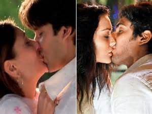 hot kiss lips in bollywood