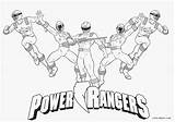 Power Coloring Pages Ranger Printable Kids Cool2bkids Rangers sketch template