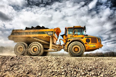 volvo dumper ad foto bild baumaschinen verkehr fahrzeuge