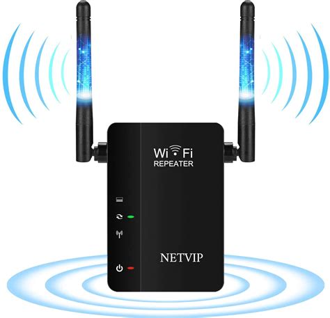 netvip wifi extender wireless repeater wifi booster mbps ghzap repeater mode  dual