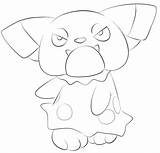 Pokemon Coloring Snubbull Pages Printables Supercoloring sketch template