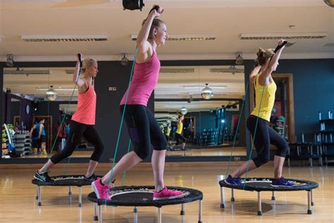 Rebounding Exercise Trampoline Fitness Healthy
