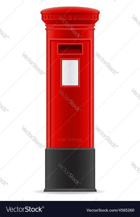london mail box royalty  vector image vectorstock
