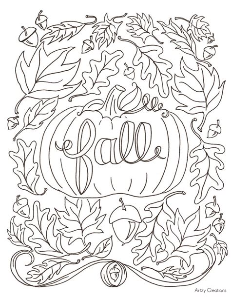 autumn coloring pages    print   coloring pages