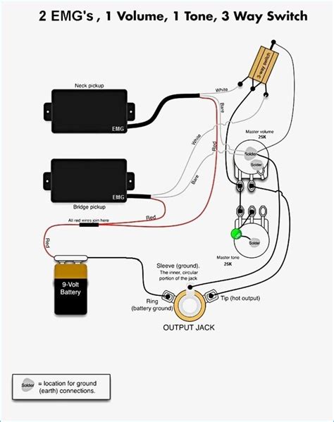 emg pickup wiring diagrams guitar good stray cat trap