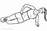 Minimus Modified Gluteus Exercises Planks Workoutlabs Abduction sketch template
