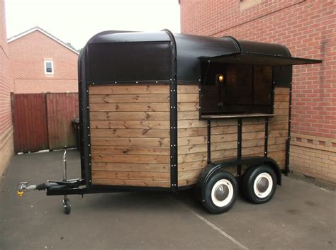 sale beautiful catering trailer conversion   vintage horsebox trailer  wigan uk
