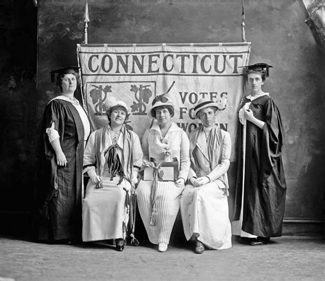 Mrs Ernest Seton With Suffrage Group Women Suffragette Votes For