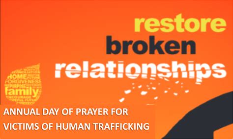 Day Of Prayer For Victims Of Human Trafficking Salvation Army Canada