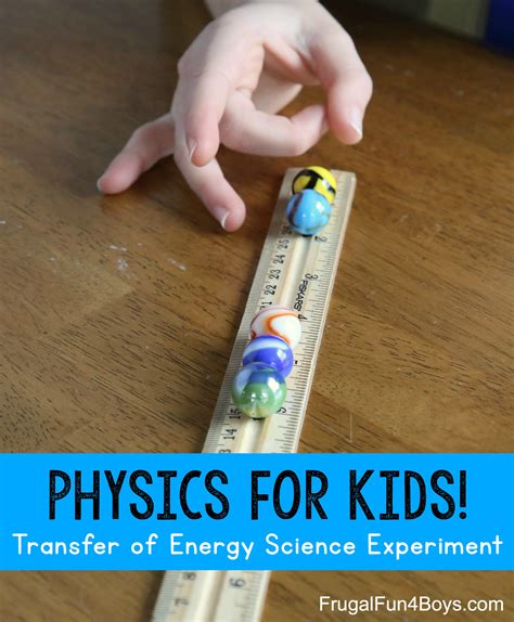 transfer  energy science experiment frugal fun  boys  girls