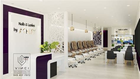 nail spas lounges vinci solution  luxury nail salon salon