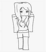 Minecraft Coloring Pages Skins Girl Cute Collection Pngitem sketch template