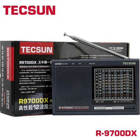 Tecsun R 9700dx Radio Dual Conversation 12 Band Portable Fm Stereo Mw