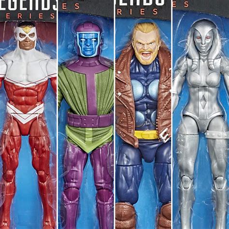 marvel legends avengers gamerverse wave  revealed falcon jocasta