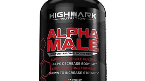 alpha male natural testosterone booster for men by highmark nutrition libido enhancer dietary