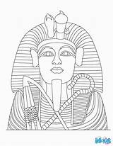 Tutankhamun Egyptian Pharaoh Statue Masque Hellokids Tutanchamun Egypte Toutankhamon Ausmalbild Pharaohs Pyramiden Pharaon Dor Coloriages sketch template