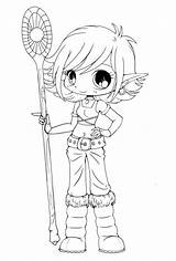 Coloring Anime Cute Pages Popular sketch template