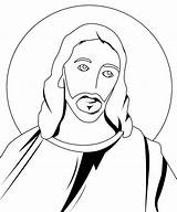 Coloring Pages Jesus Christ Ascension Adult sketch template