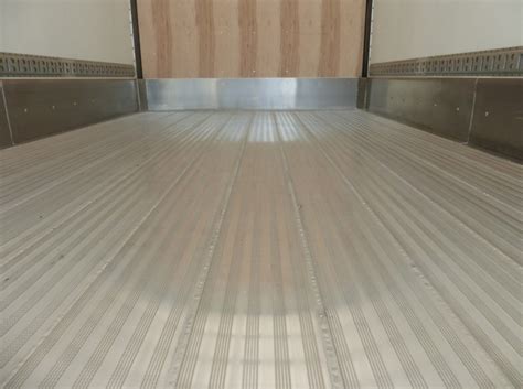 inverted  aluminum floor  welded transit